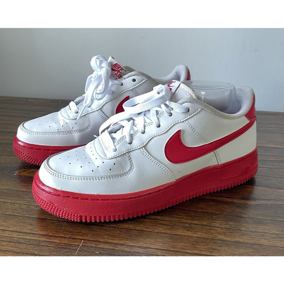 Nike Other - Nike Air Force 1 GS Low Top University Red White CV7663-102 Shoe Sz 6Y/Wm 7.5-8
